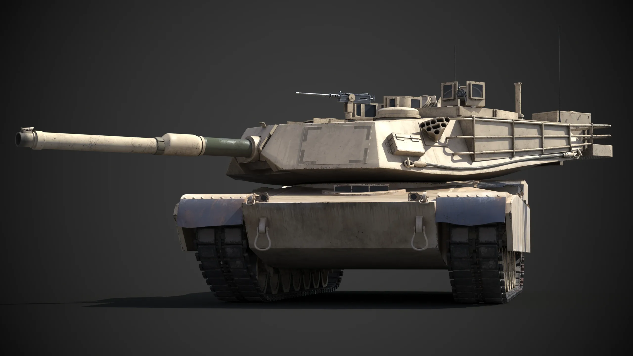 M1A2 Abrams Rigged