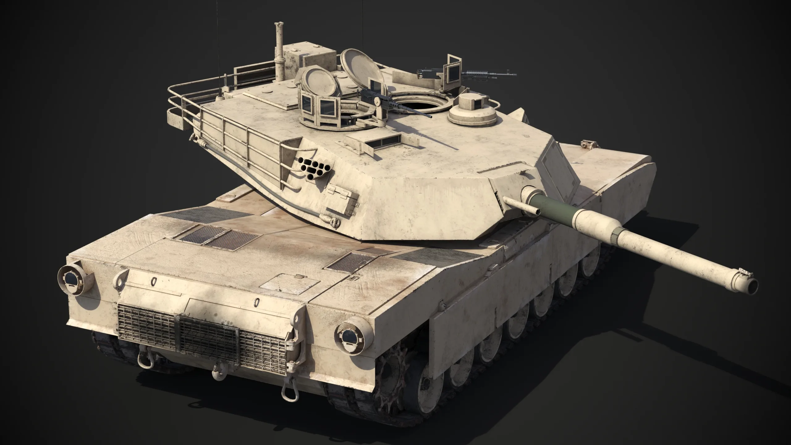 M1A2 Abrams Rigged