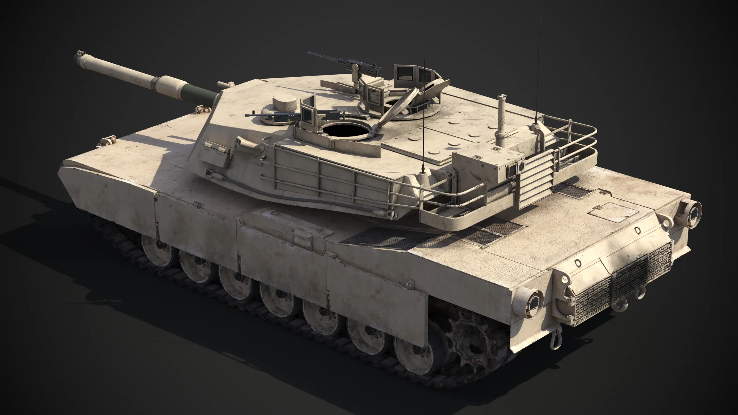 M1A2 Abrams Rigged