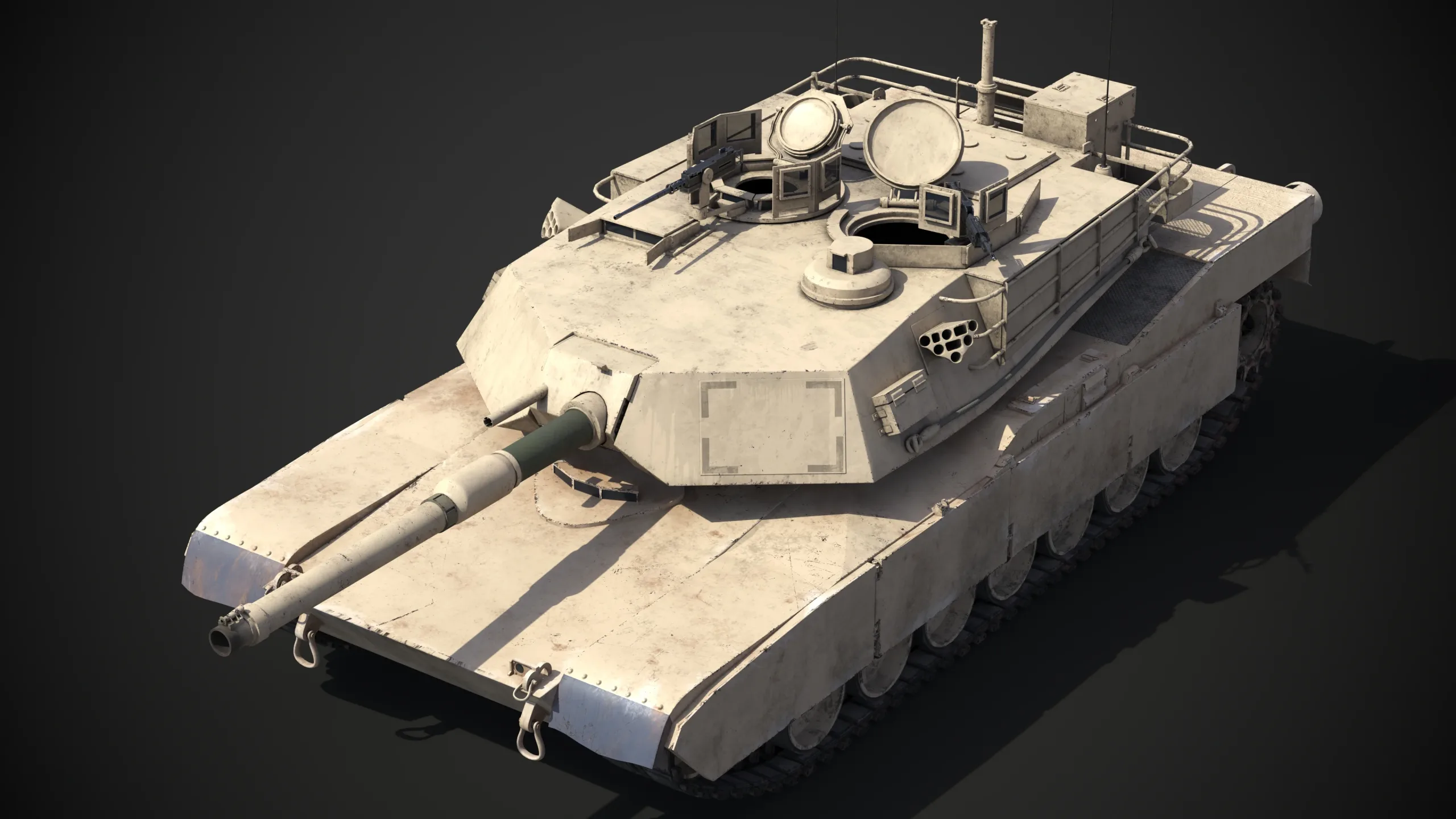 M1A2 Abrams Rigged