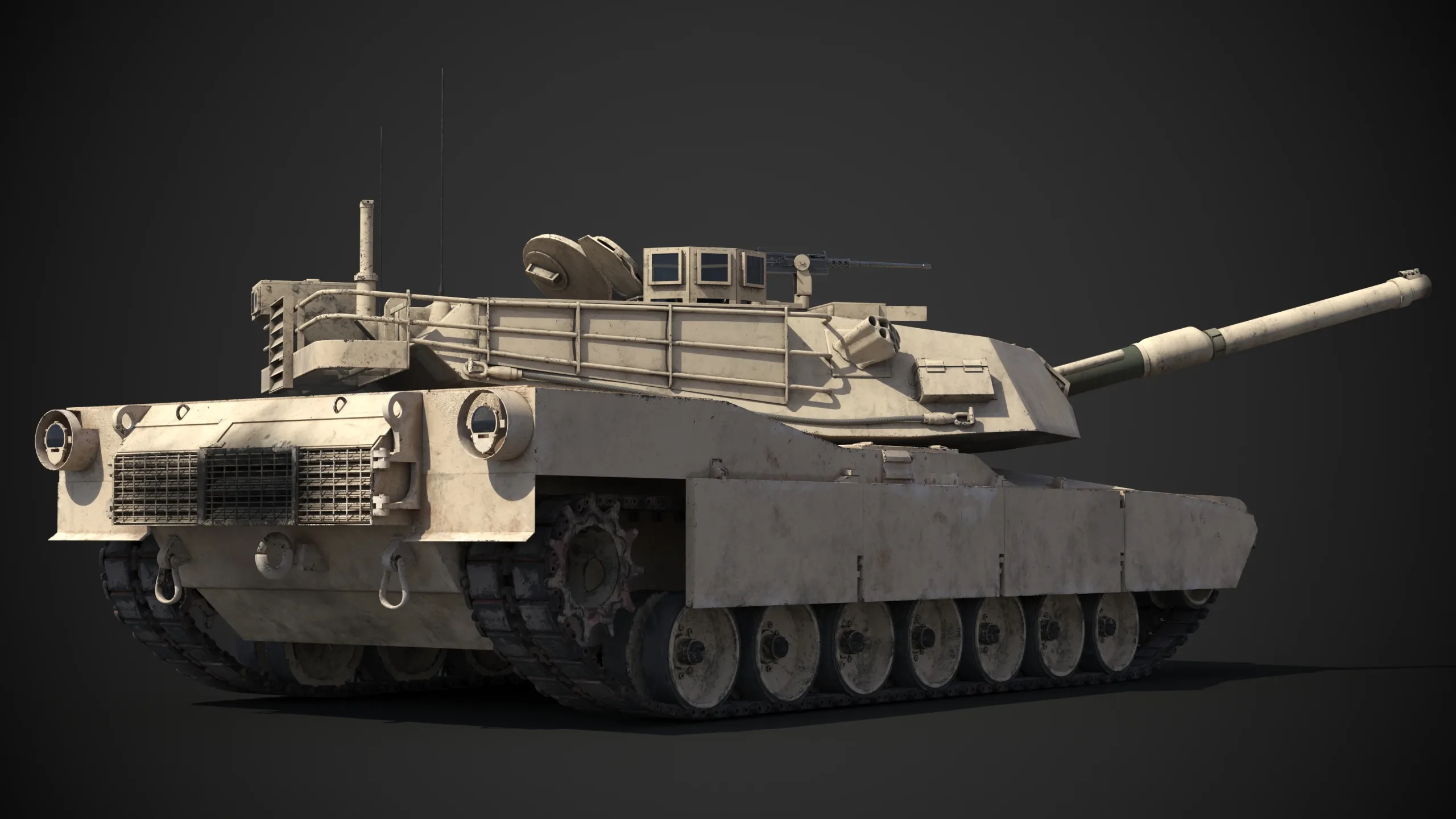 M1A2 Abrams Rigged