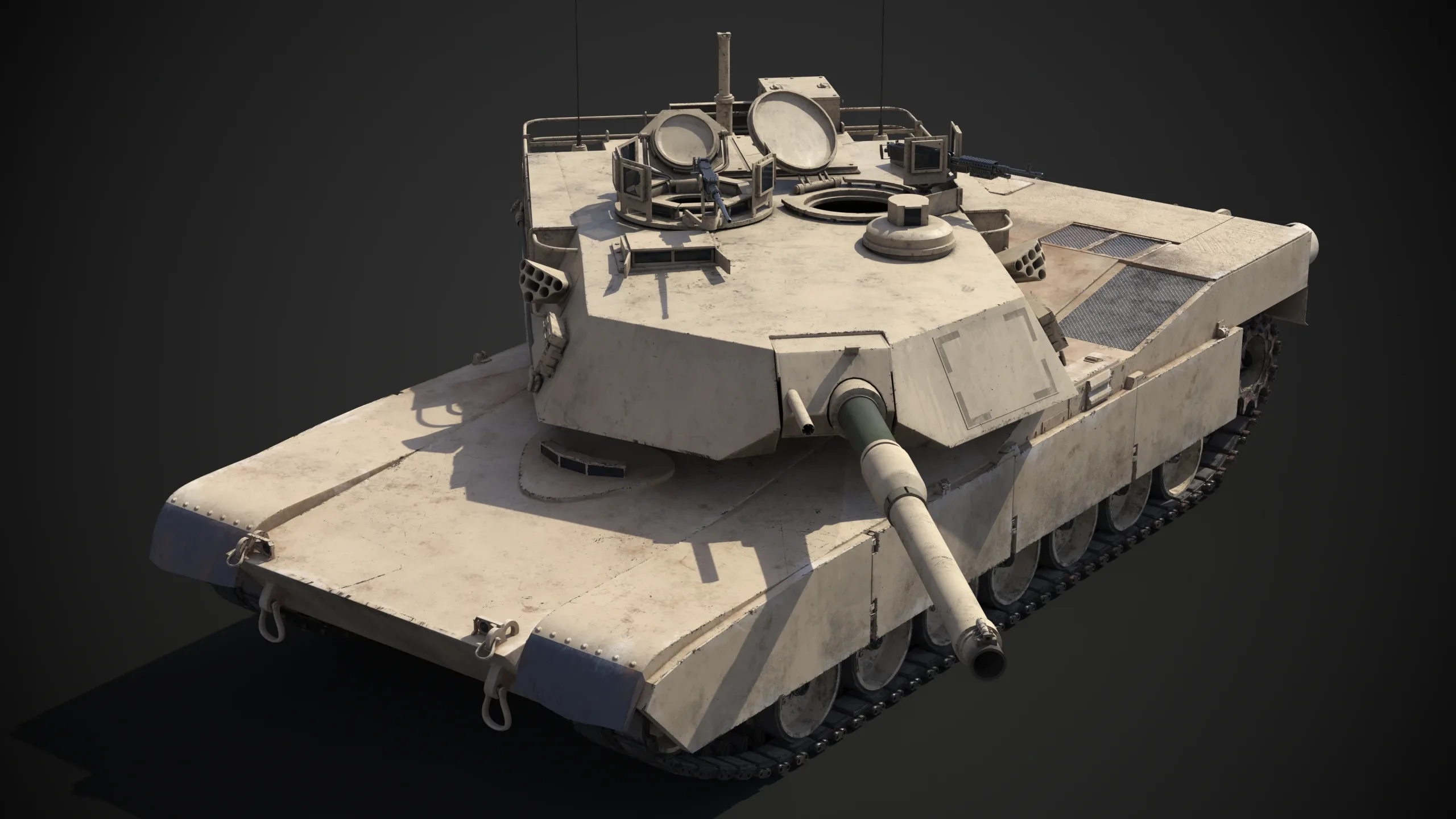 M1A2 Abrams Rigged