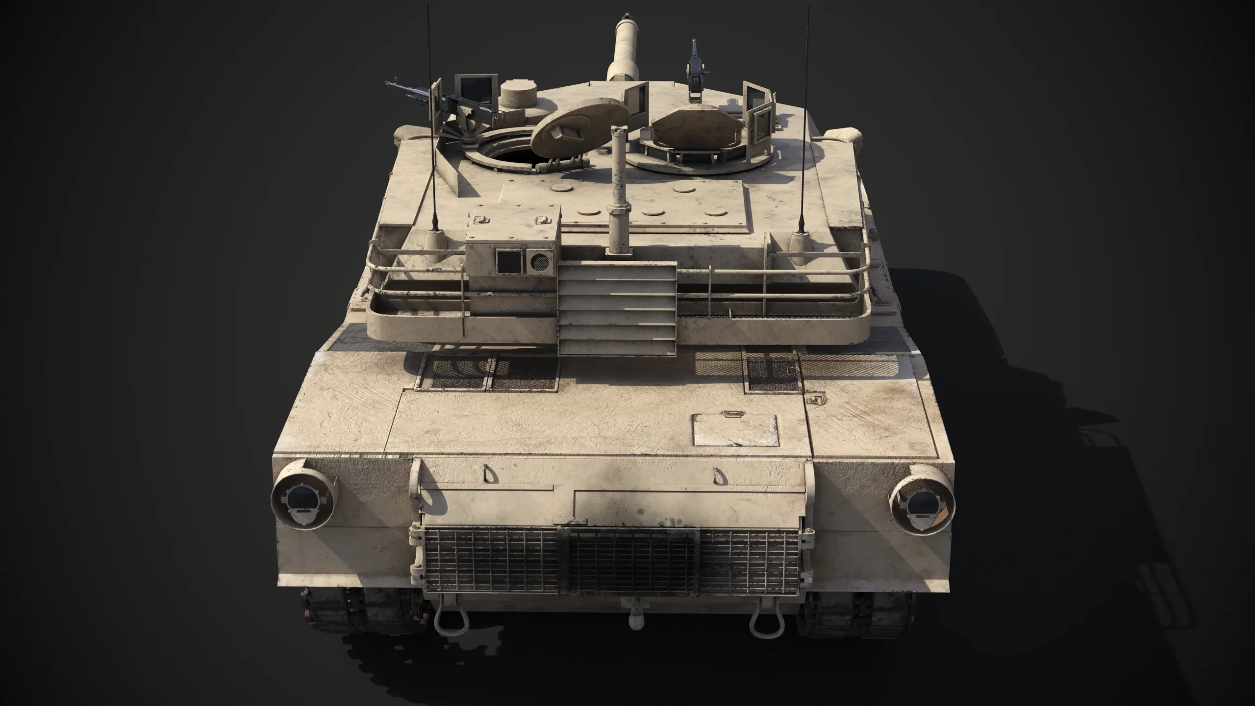 M1A2 Abrams Rigged