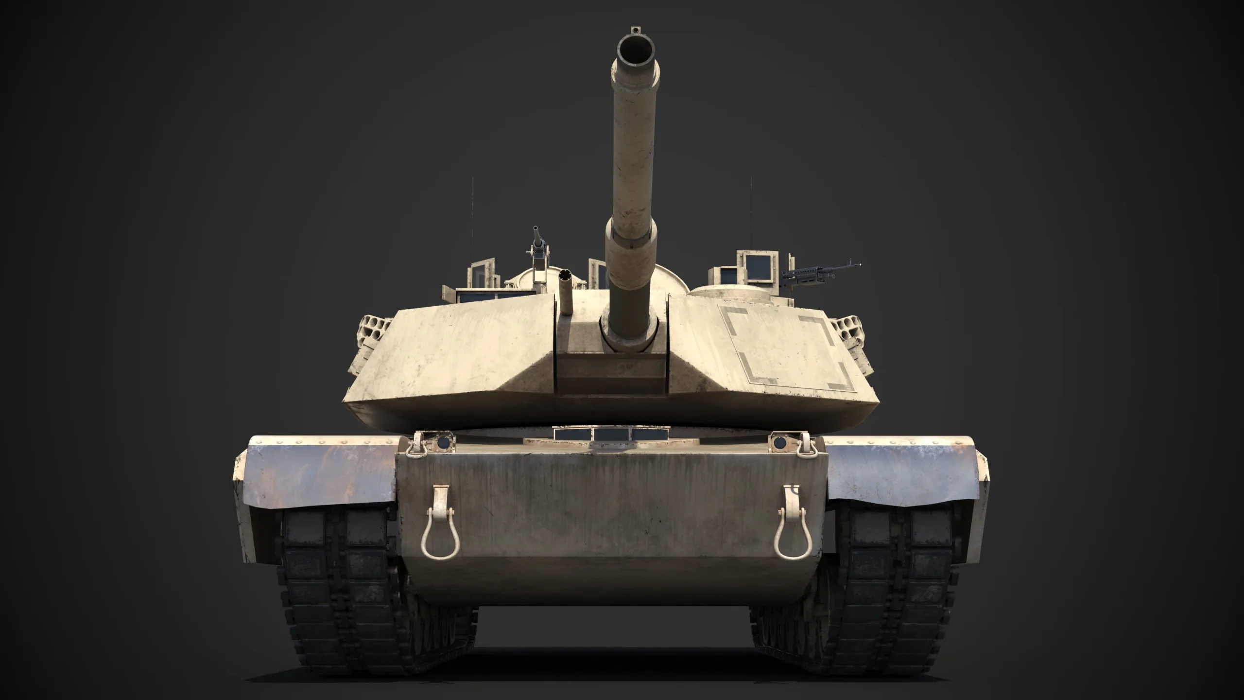 M1A2 Abrams Rigged