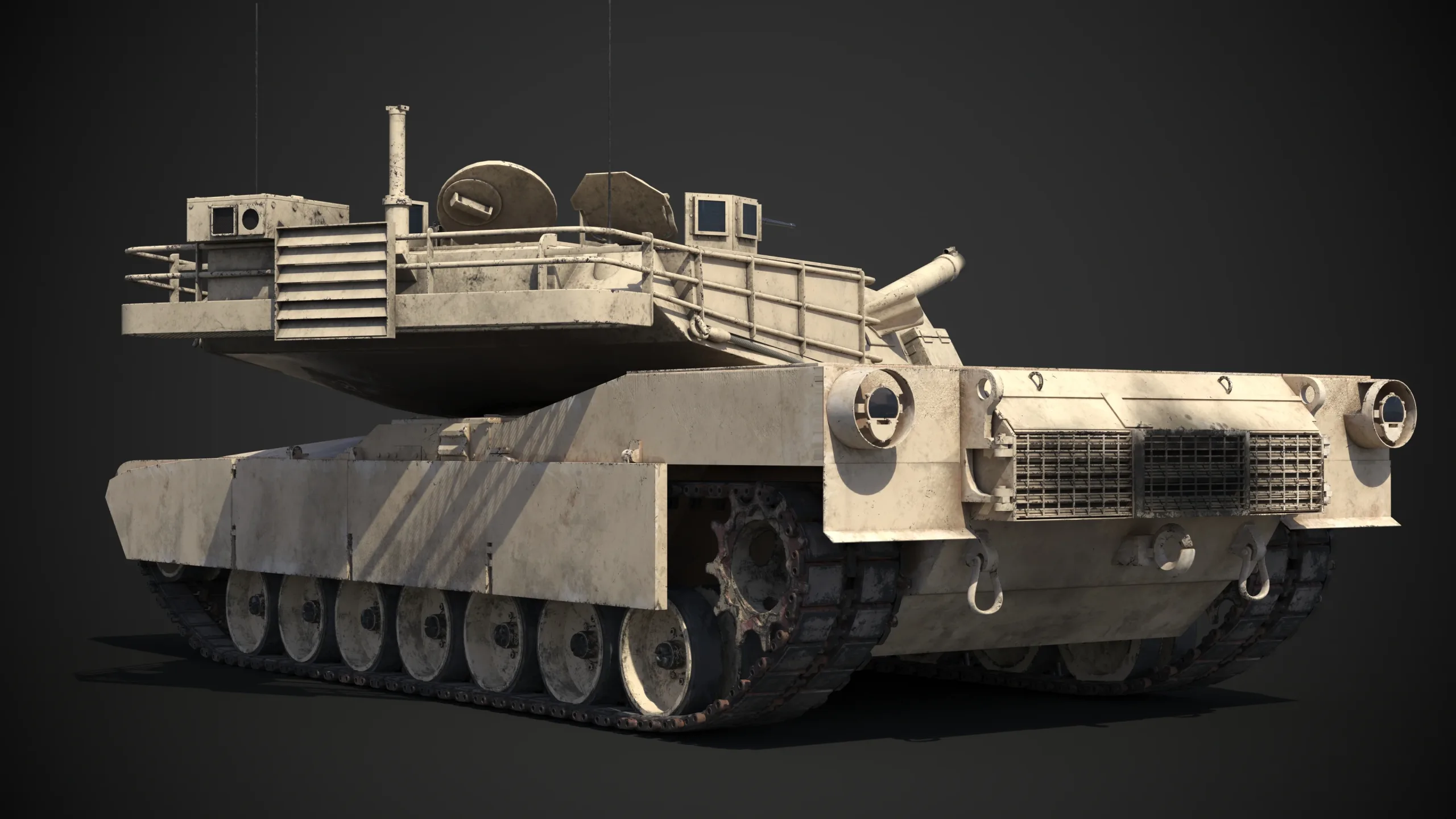 M1A2 Abrams Rigged