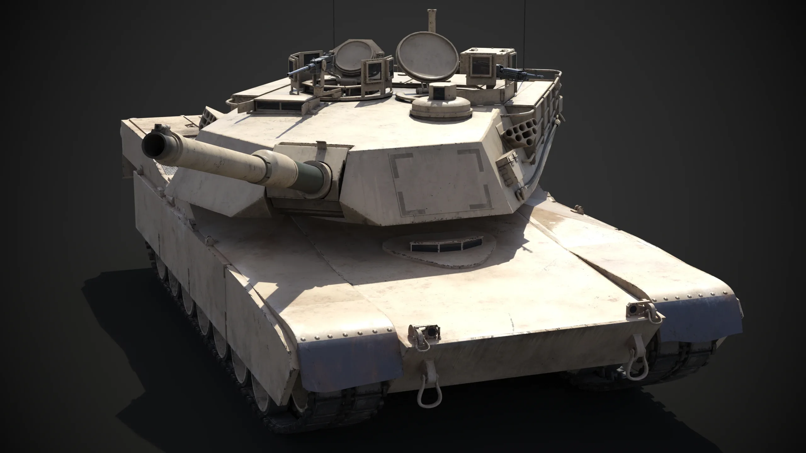 M1A2 Abrams Rigged