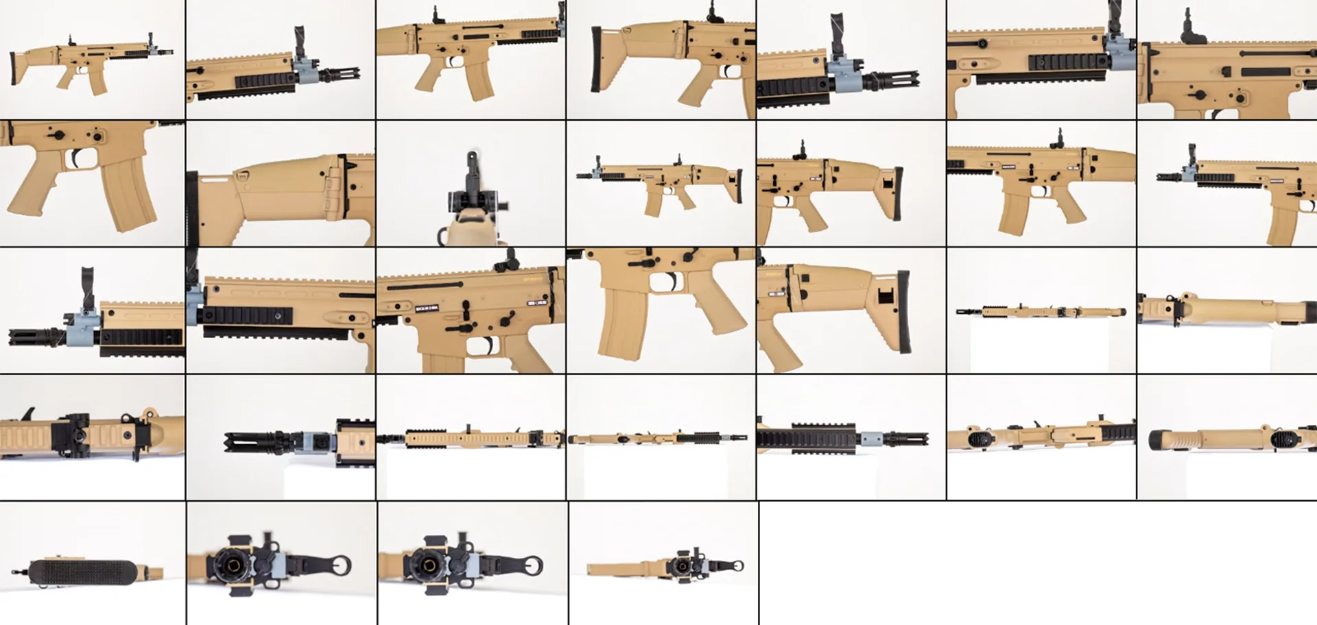 8x 3D Scan And 620+ Reference Photos | Clean Scans And Raw Weapons Bundle