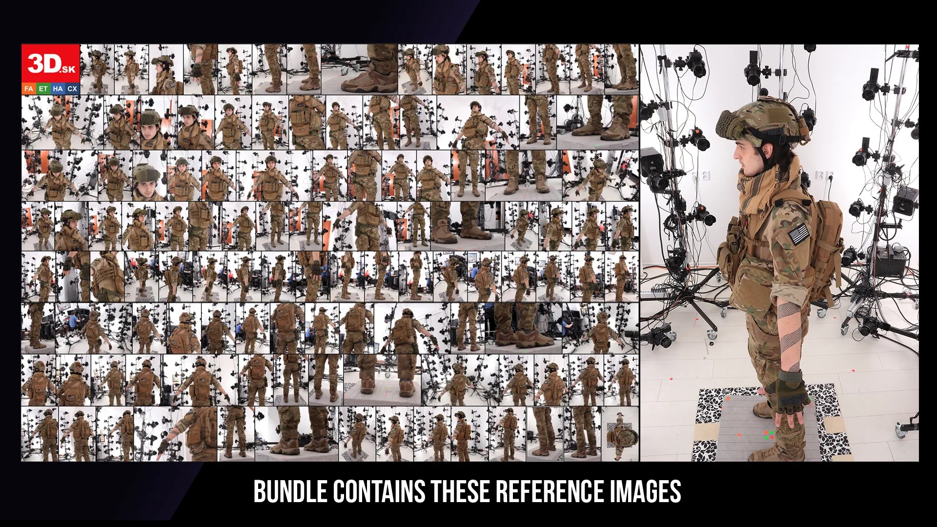 8x 3D Scan And 620+ Reference Photos | Clean Scans And Raw Weapons Bundle