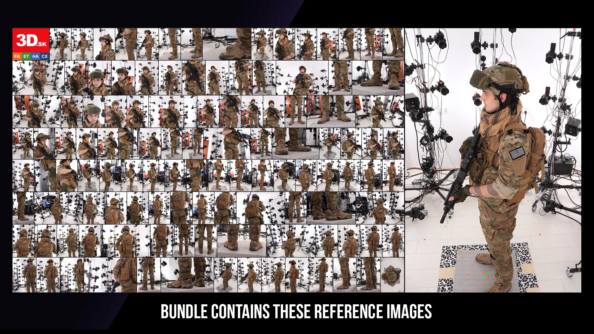 8x 3D Scan And 620+ Reference Photos | Clean Scans And Raw Weapons Bundle