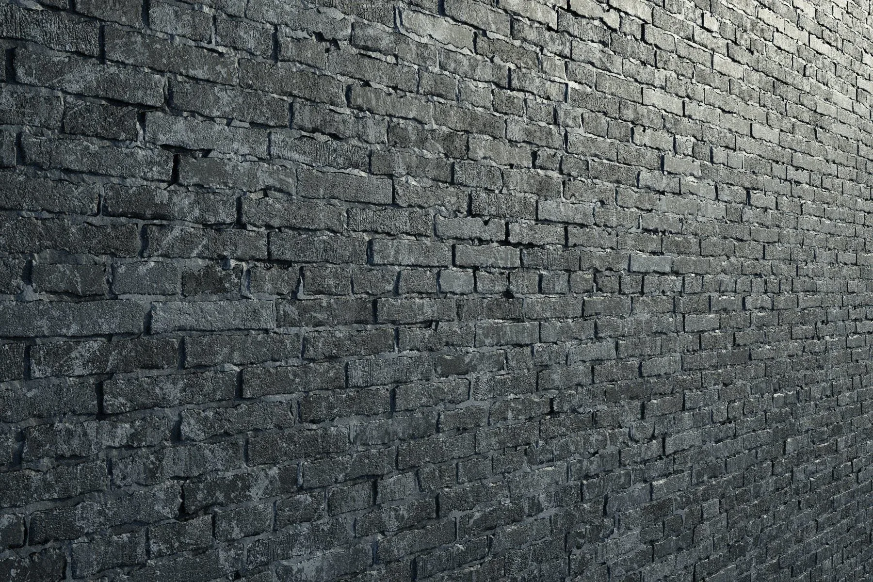 Bricks vol01 Black 8K Seamless PBR Materials