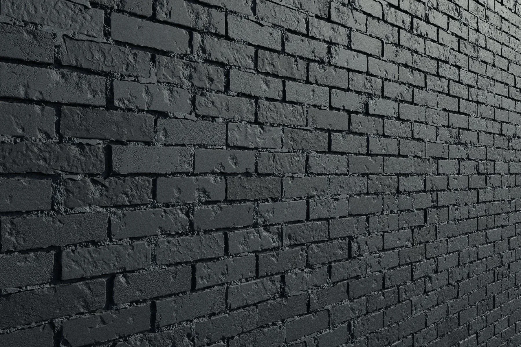 Bricks vol01 Black 8K Seamless PBR Materials