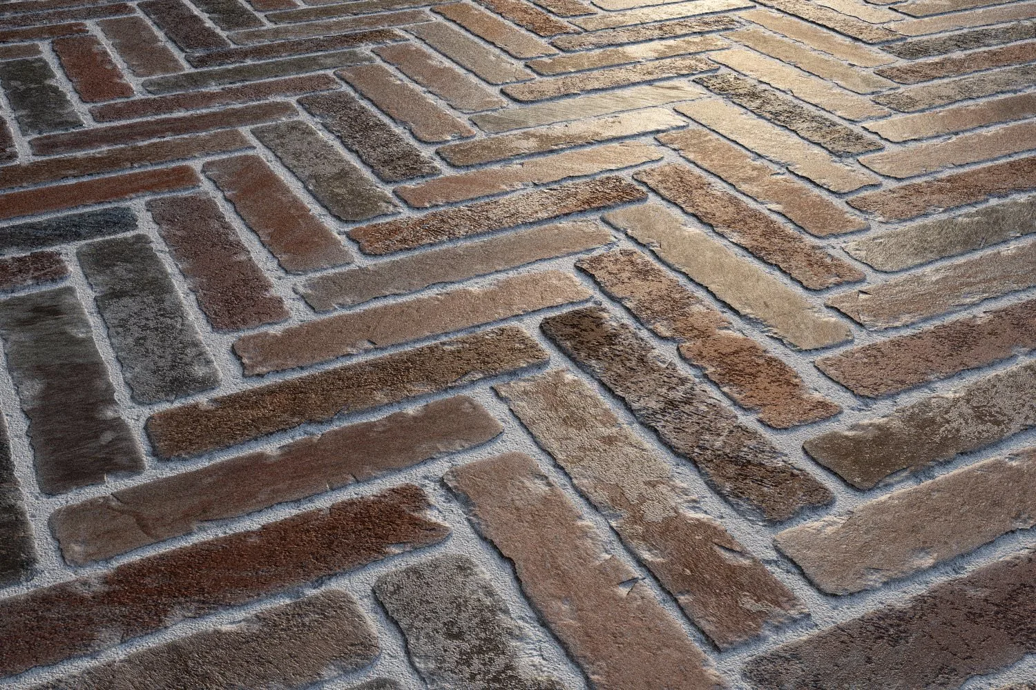 Bricks vol02 Floor 8K Seamless PBR Materials
