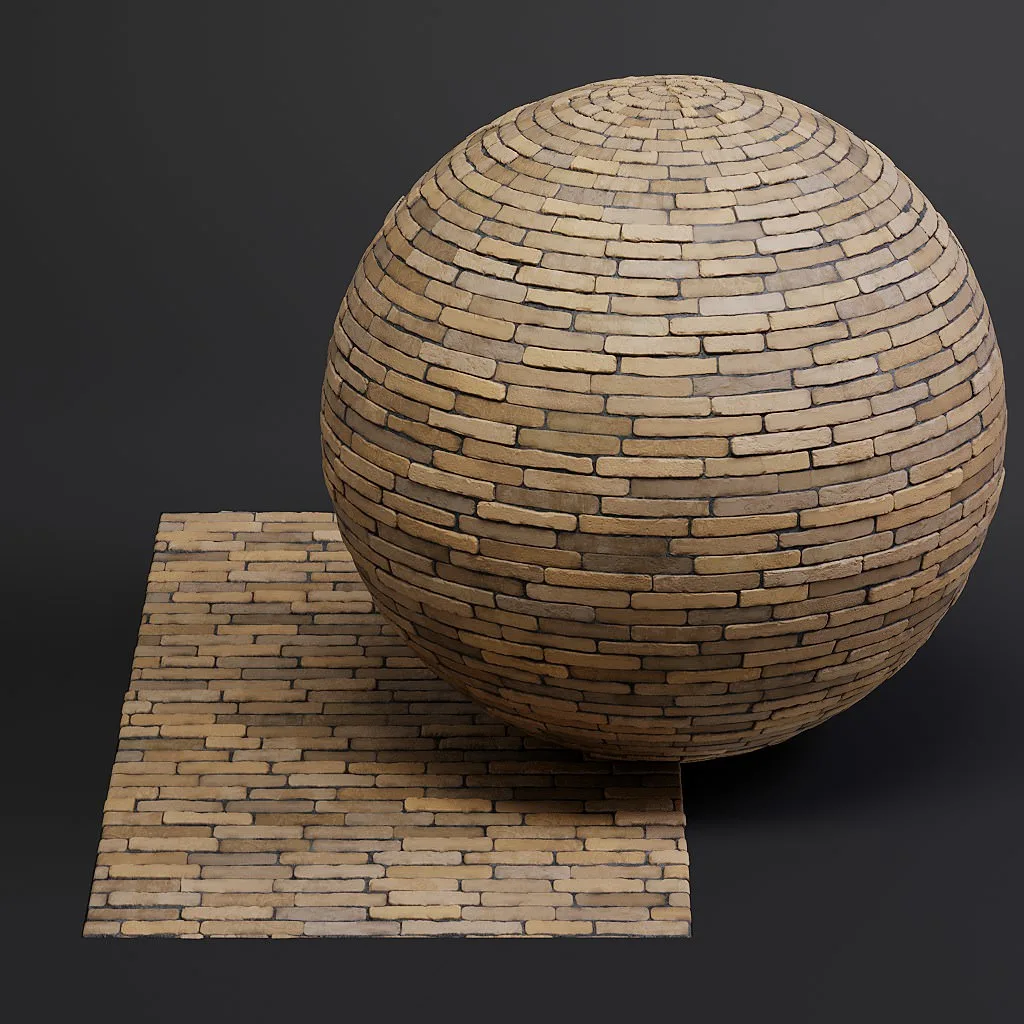 Bricks vol02 Floor 8K Seamless PBR Materials