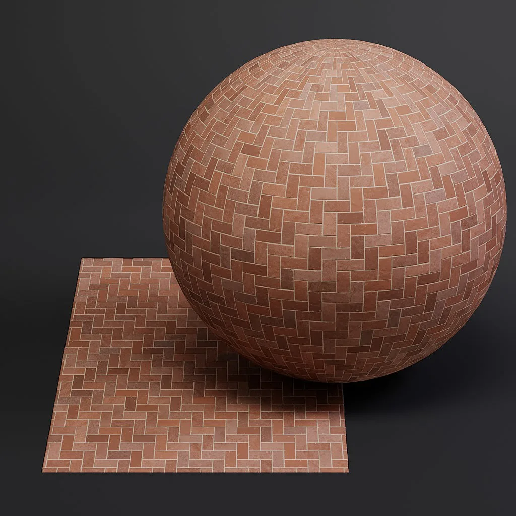 Bricks vol02 Floor 8K Seamless PBR Materials