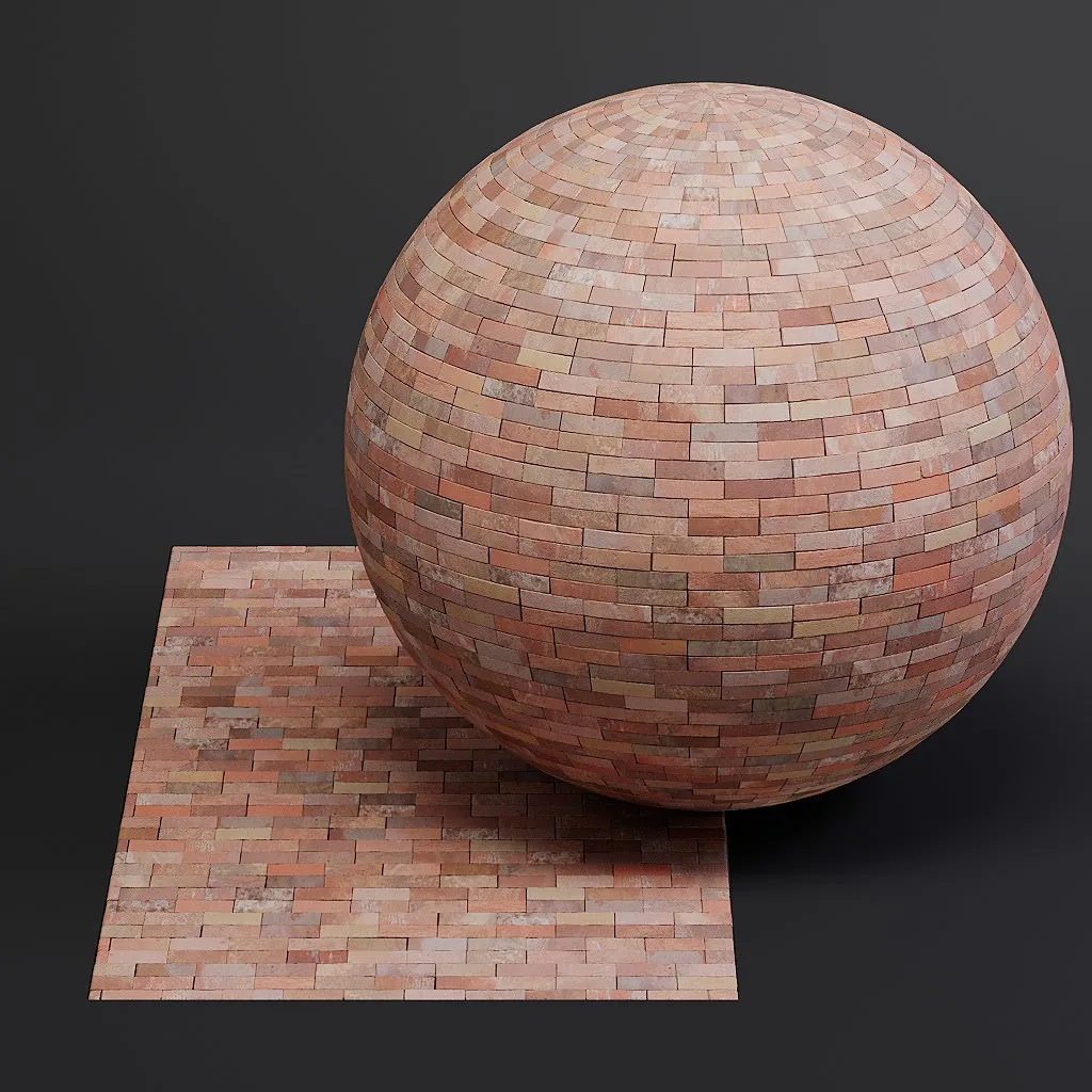 Bricks vol02 Floor 8K Seamless PBR Materials