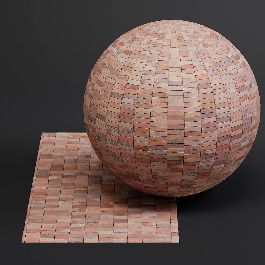 Bricks vol02 Floor 8K Seamless PBR Materials