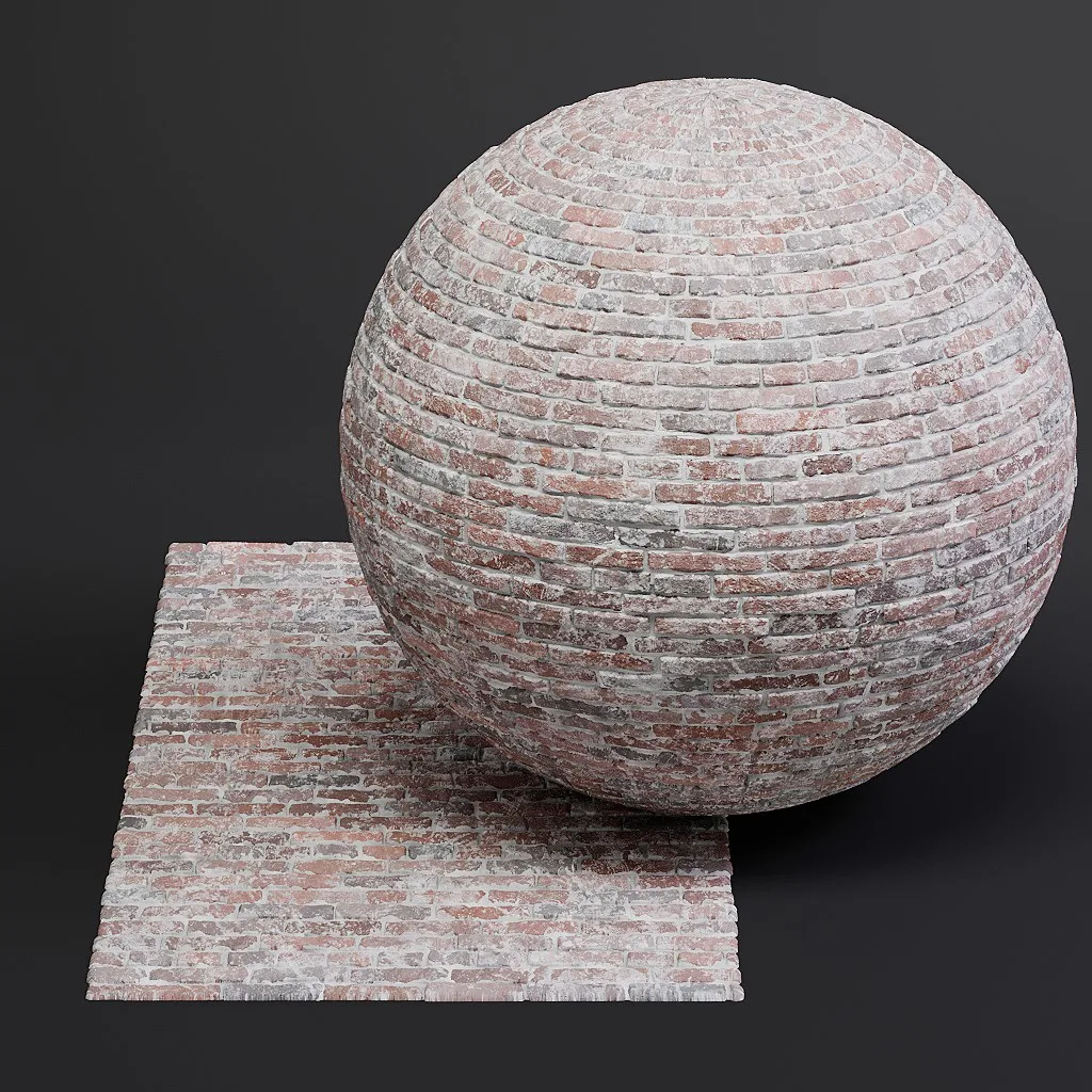 Bricks vol03 Loft 8K Seamless PBR Materials