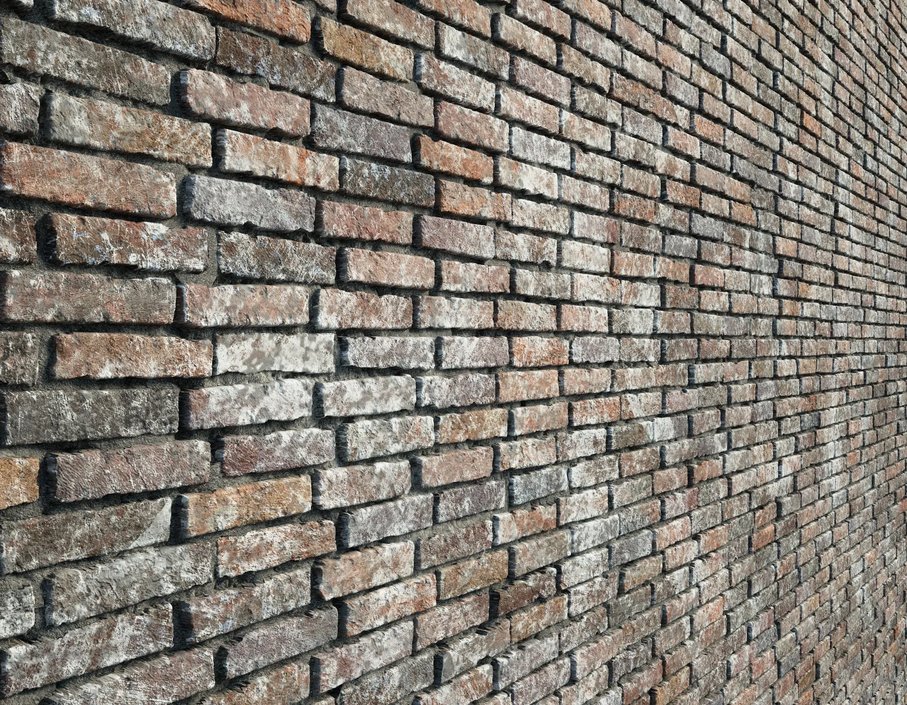 Bricks vol04 Mortar 8K Seamless PBR Materials