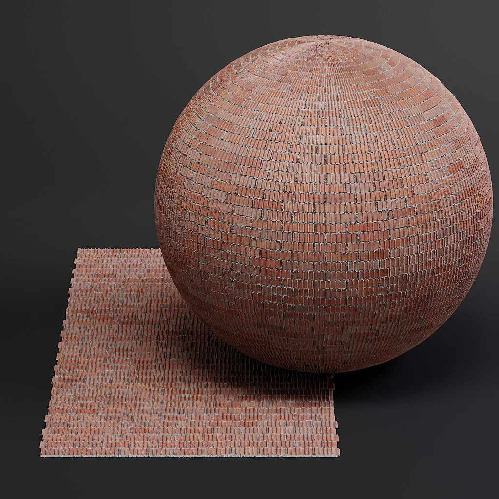 Bricks vol07 Corrugated 8K Seamless PBR Materials