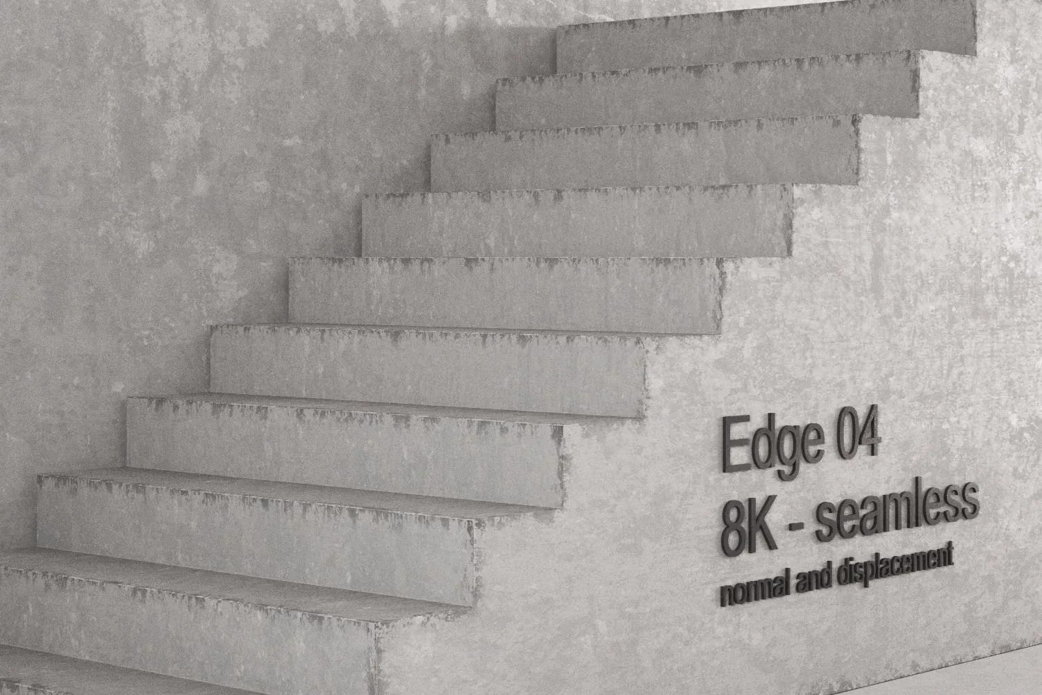 Concrete vol04 Edges 8K Seamless PBR Materials