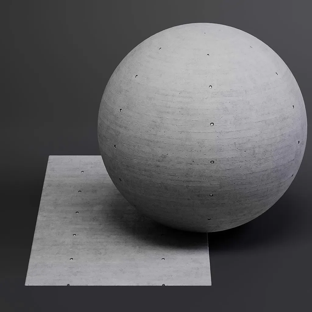 Concrete vol08 Structured 8K Seamless PBR Materials