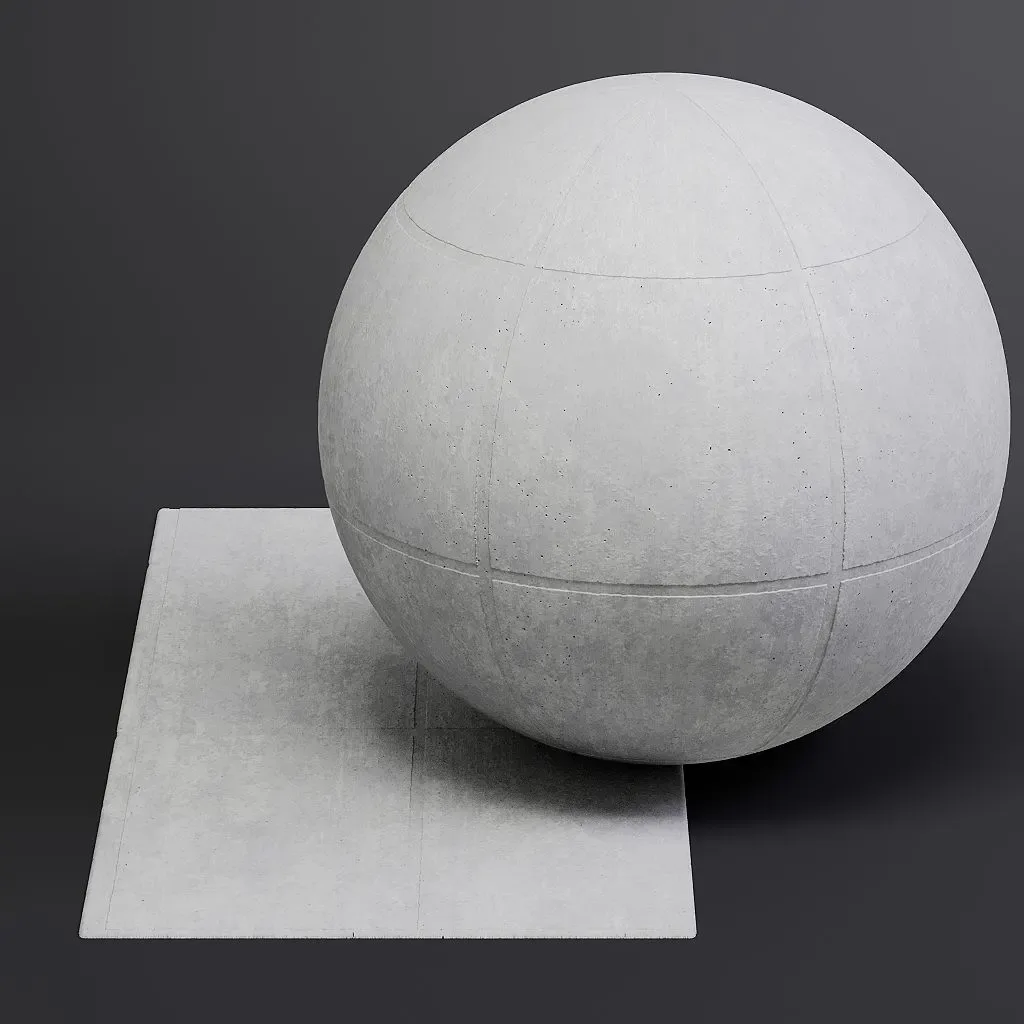 Concrete vol08 Structured 8K Seamless PBR Materials