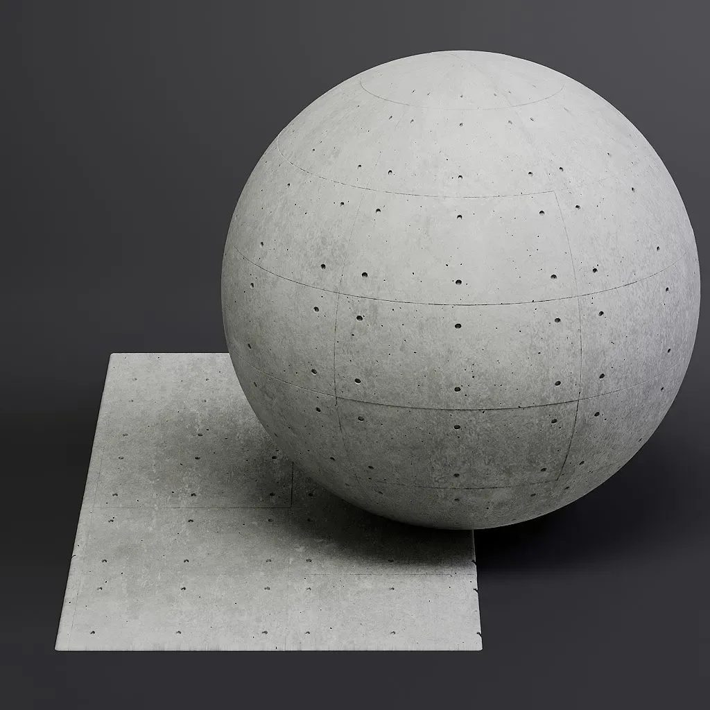 Concrete vol08 Structured 8K Seamless PBR Materials