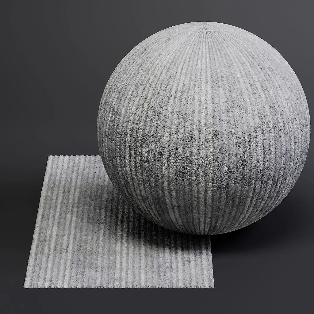 Concrete vol08 Structured 8K Seamless PBR Materials