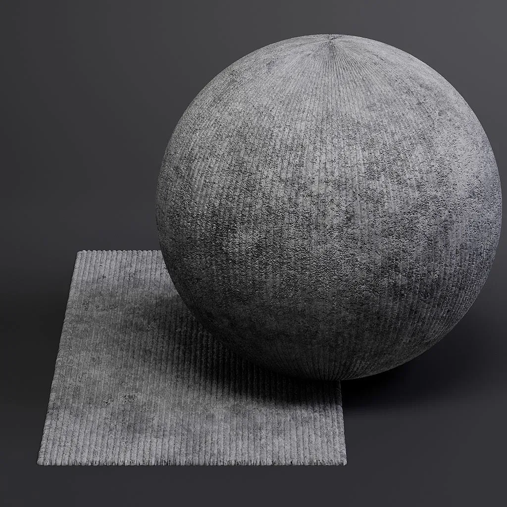 Concrete vol08 Structured 8K Seamless PBR Materials