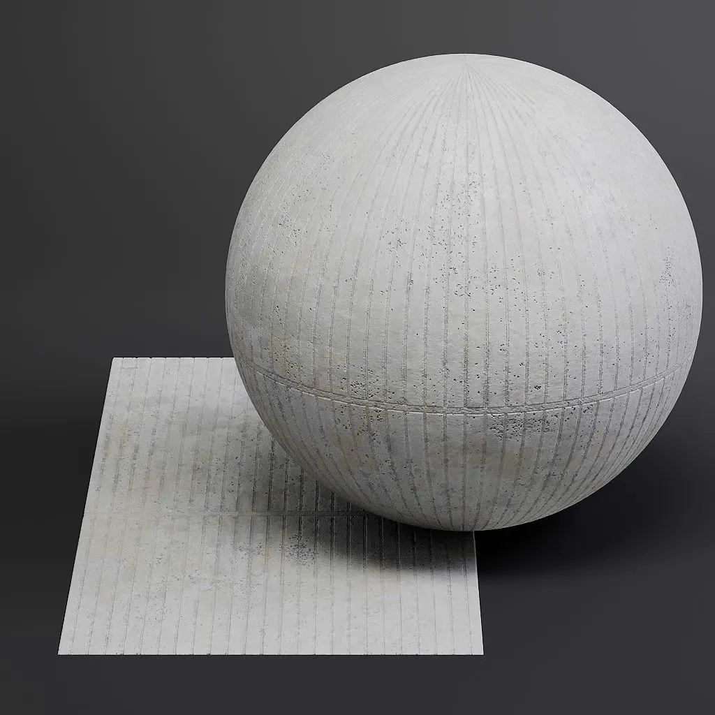 Concrete vol08 Structured 8K Seamless PBR Materials