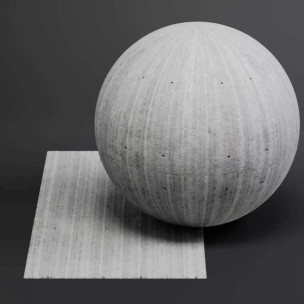 Concrete vol09 Structured 8K Seamless PBR Materials