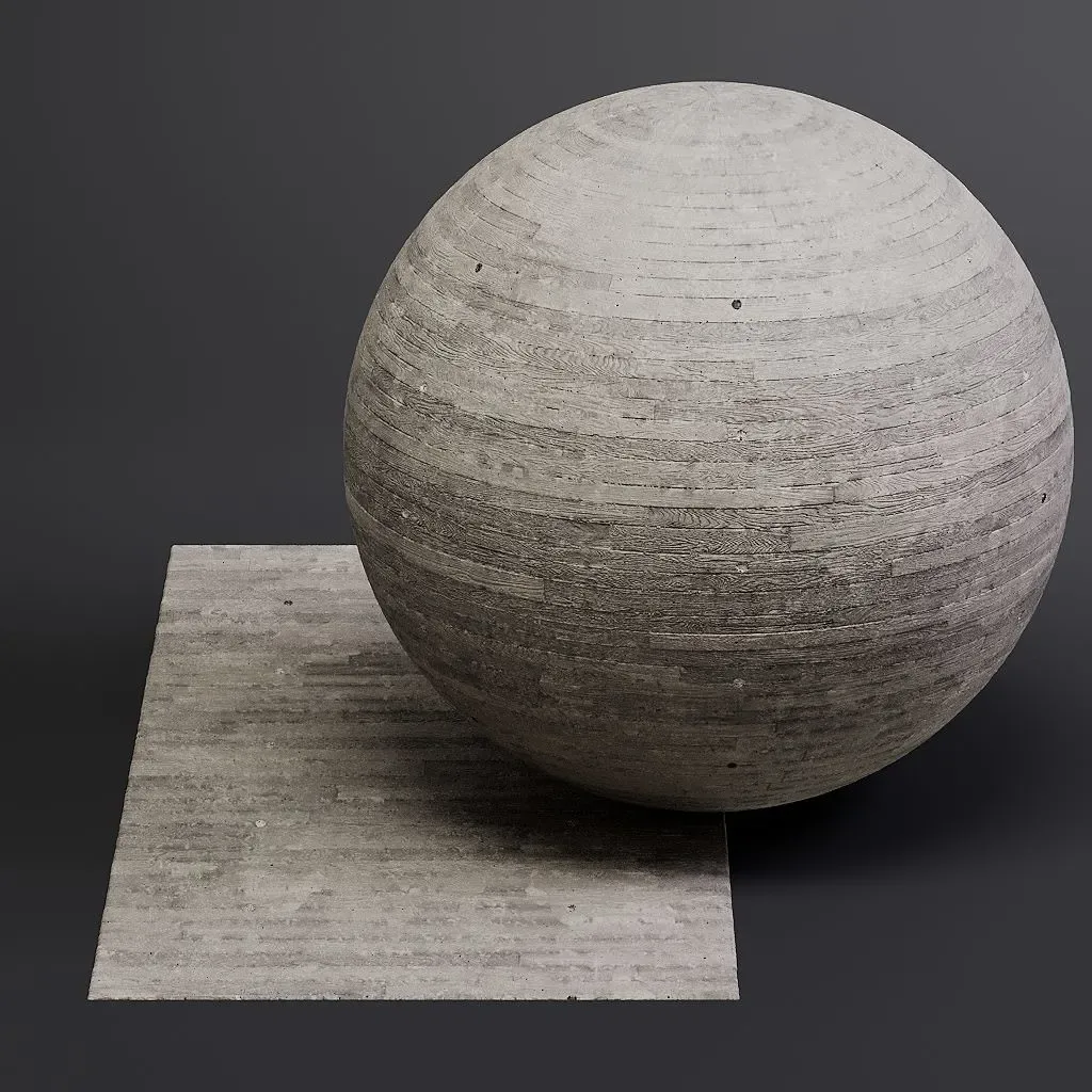 Concrete vol10 Structured 8K Seamless PBR Materials Texture