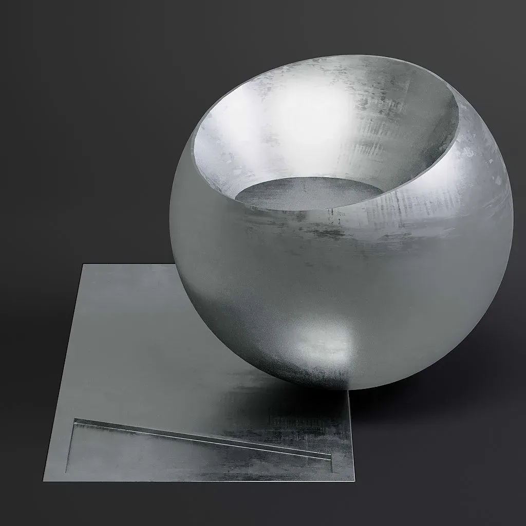 Metal vol02 Plain 8K Seamless PBR Materials