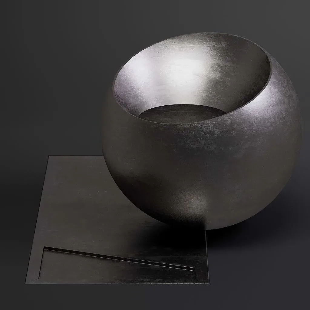 Metal vol02 Plain 8K Seamless PBR Materials