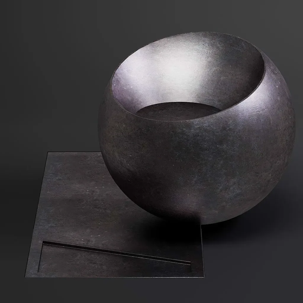 Metal vol02 Plain 8K Seamless PBR Materials