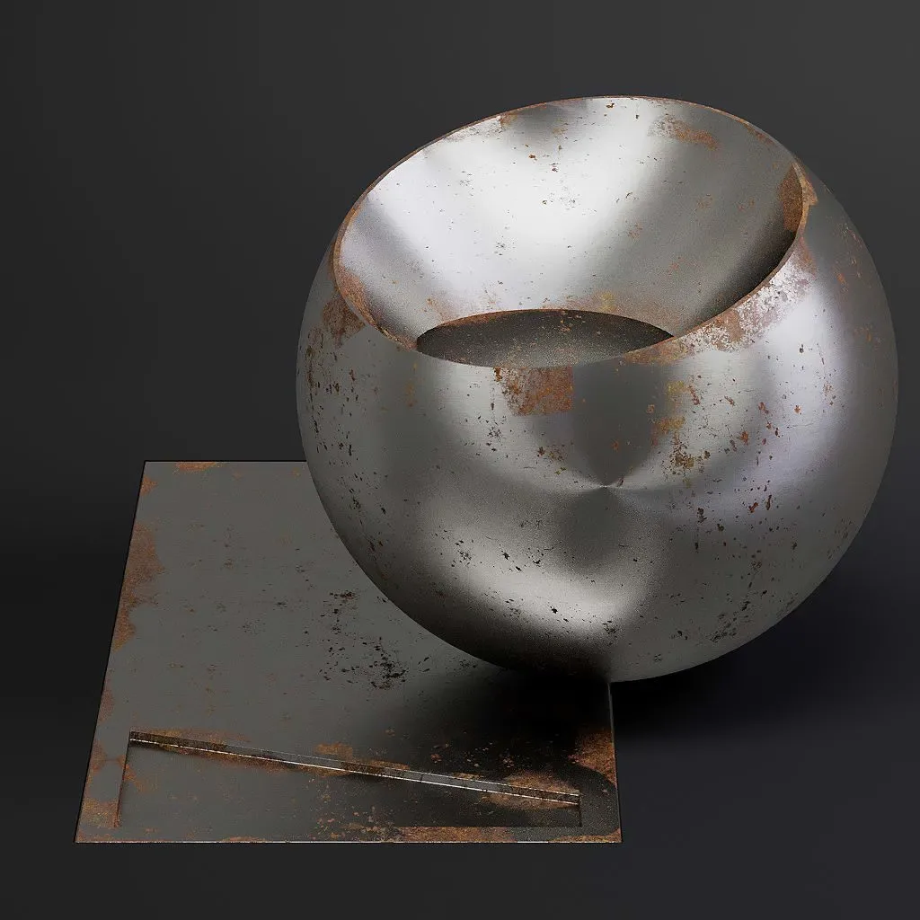 Metal vol03 Corroded 8K Seamless PBR Materials