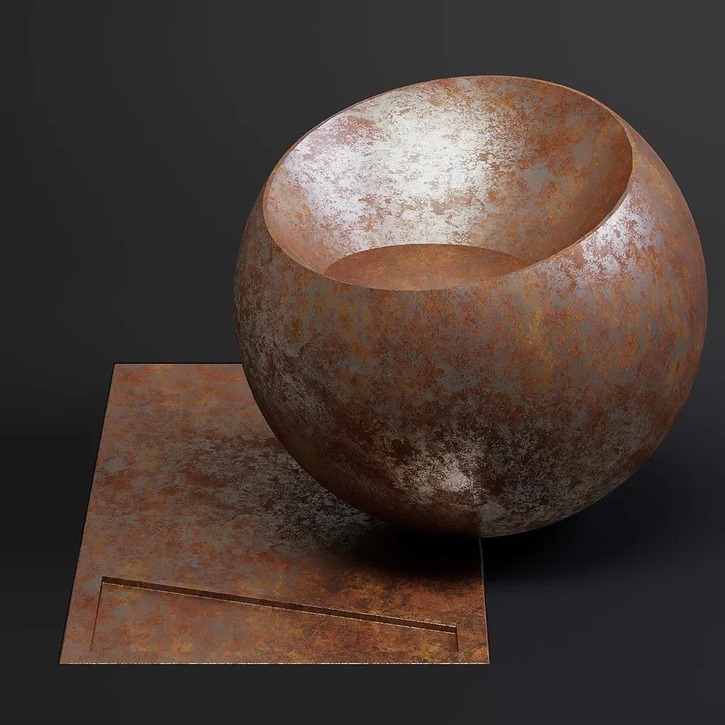 Metal vol03 Corroded 8K Seamless PBR Materials