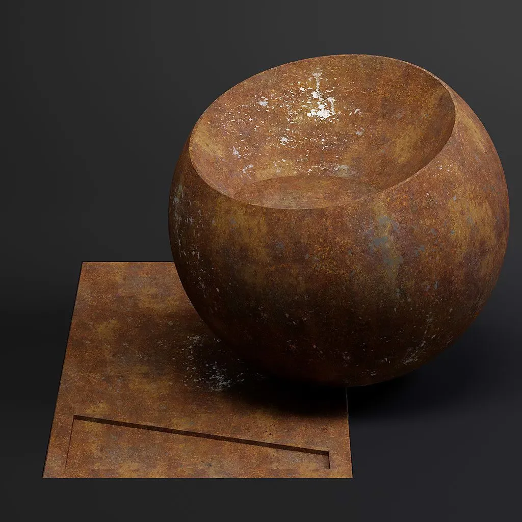 Metal vol03 Corroded 8K Seamless PBR Materials