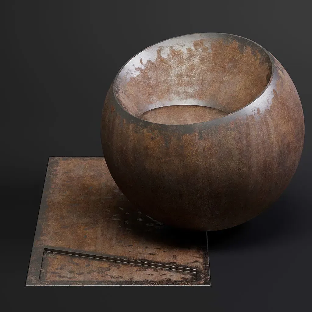 Metal vol03 Corroded 8K Seamless PBR Materials