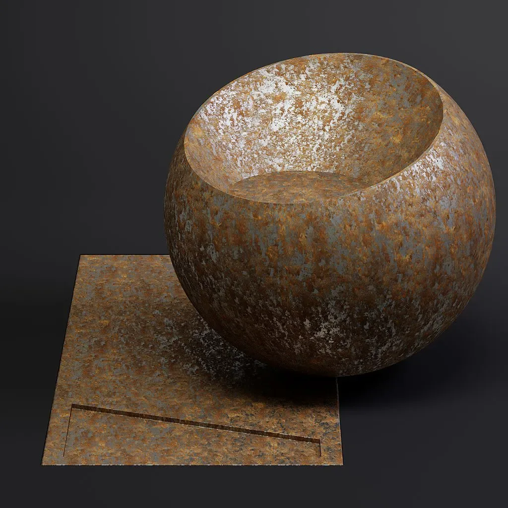 Metal vol03 Corroded 8K Seamless PBR Materials