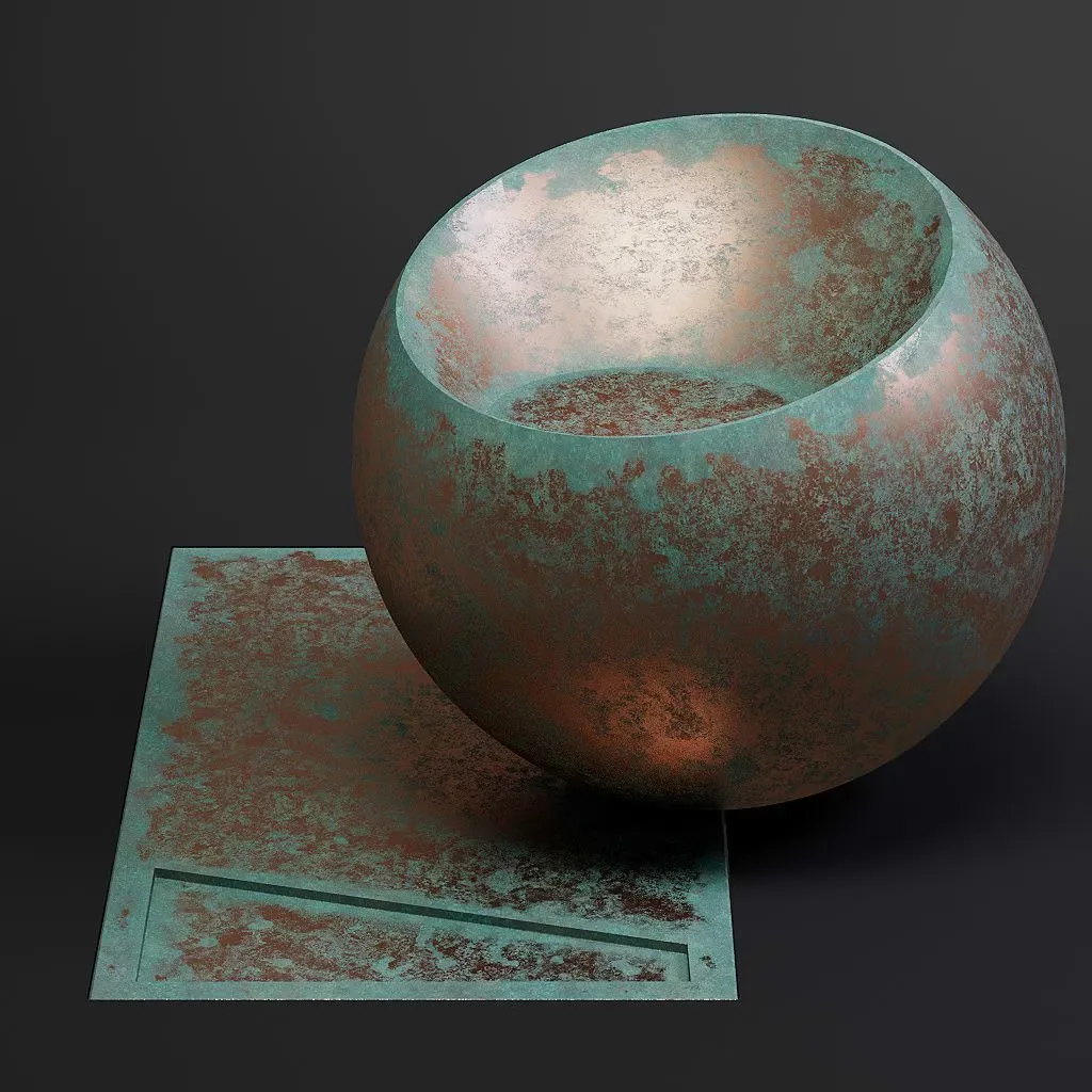 Metal vol03 Corroded 8K Seamless PBR Materials