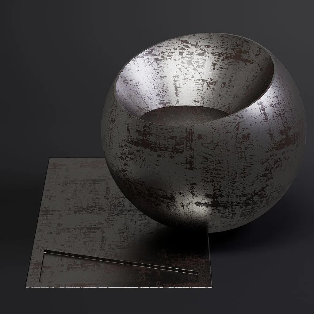 Metal vol04 Dirty 8K Seamless PBR Materials