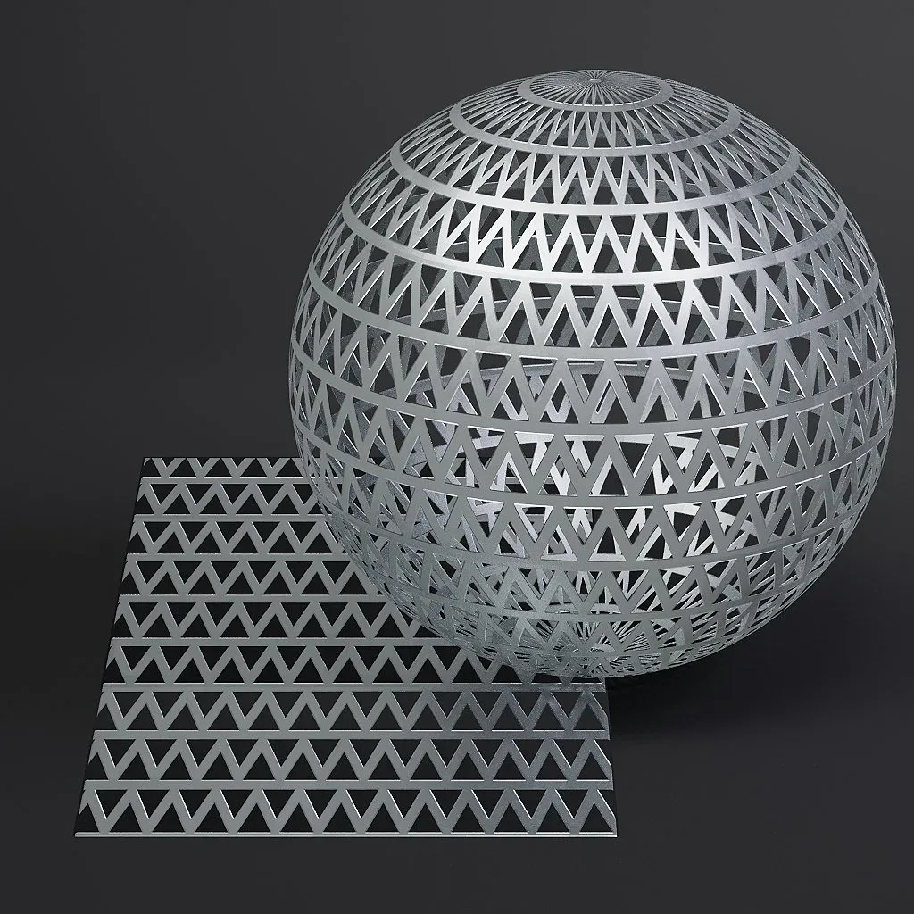 Metal vol09 Perforated 8K Seamless PBR Materials