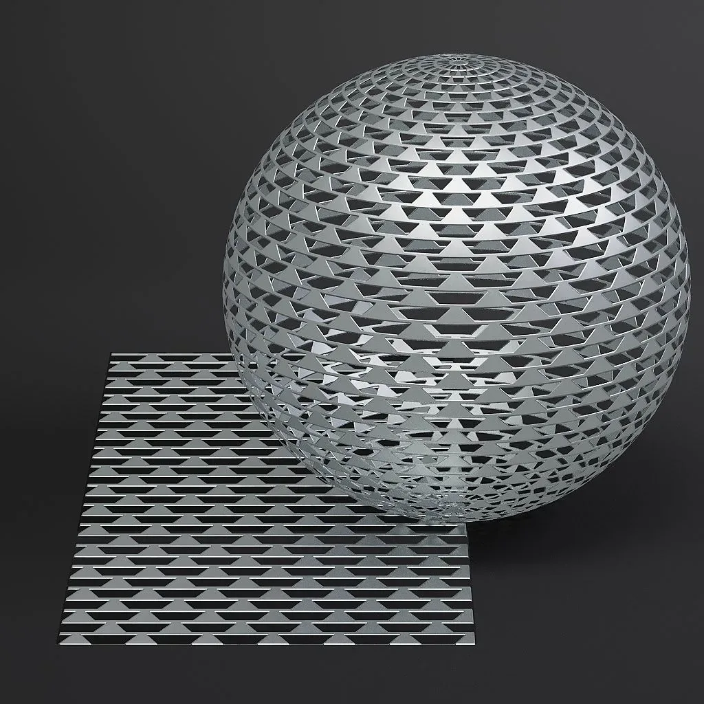 Metal vol10 Perforated 8K Seamless PBR Materials