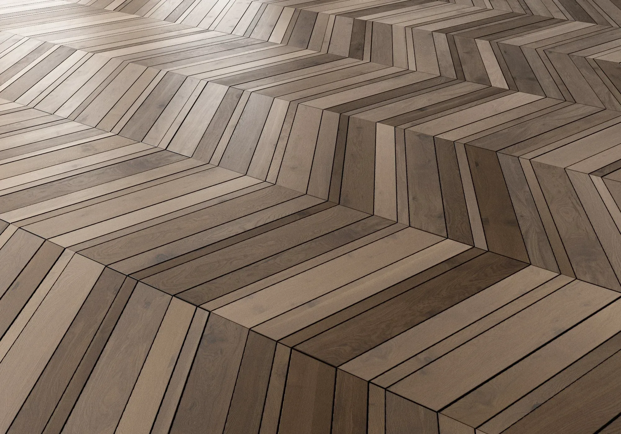 Parquet vol02 French Chevron 8K Seamless PBR Materials