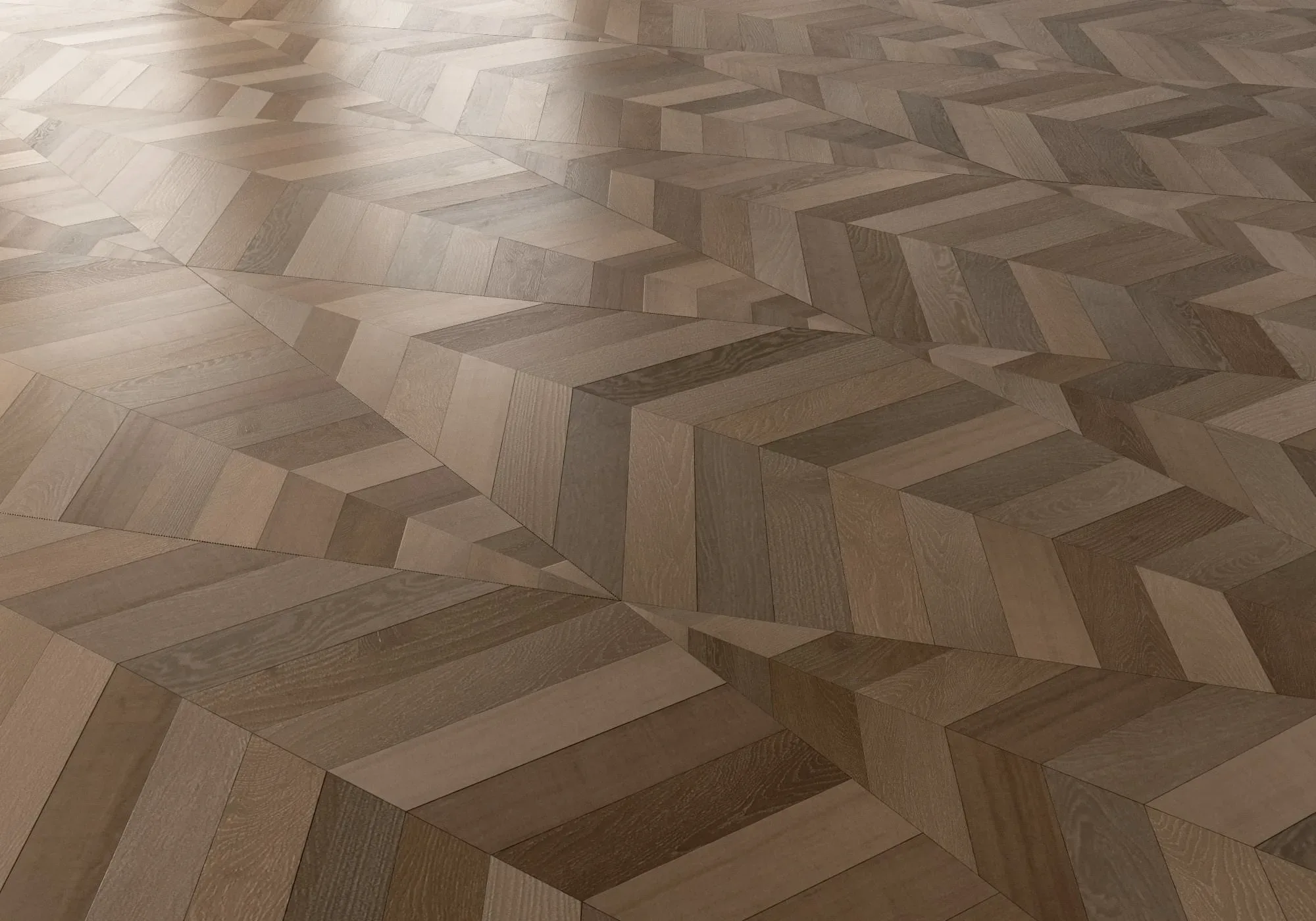 Parquet vol02 French Chevron 8K Seamless PBR Materials