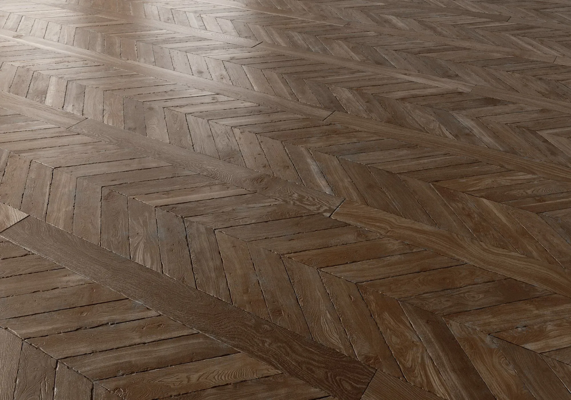 Parquet vol02 French Chevron 8K Seamless PBR Materials