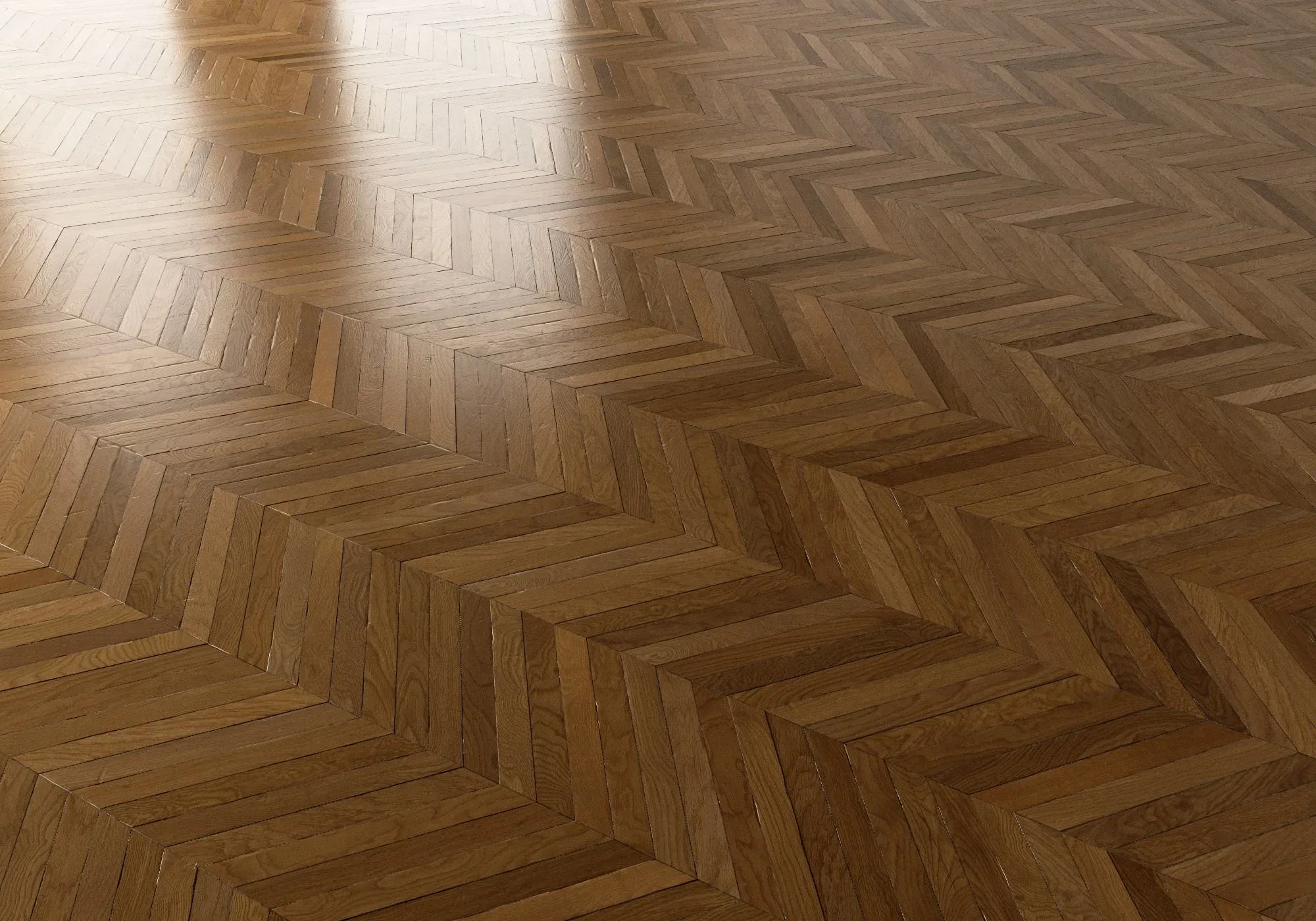 Parquet vol02 French Chevron 8K Seamless PBR Materials