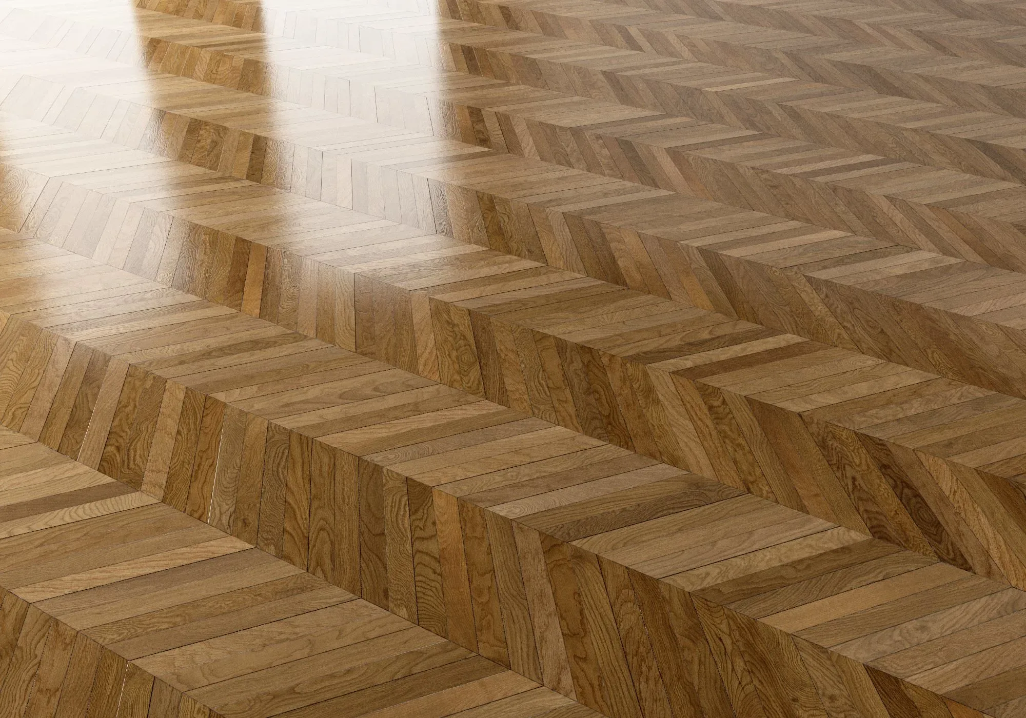 Parquet vol02 French Chevron 8K Seamless PBR Materials