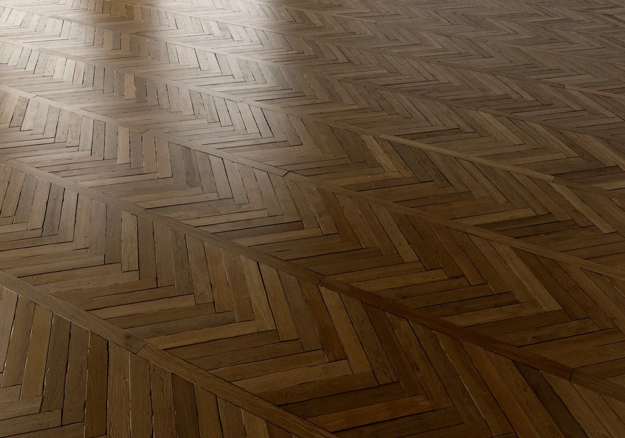 Parquet vol02 French Chevron 8K Seamless PBR Materials